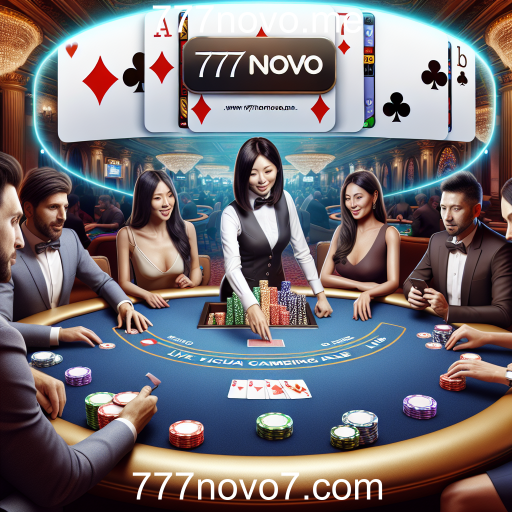 Experiência Imersiva da Categoria 'Ao Vivo' no 777novo.me